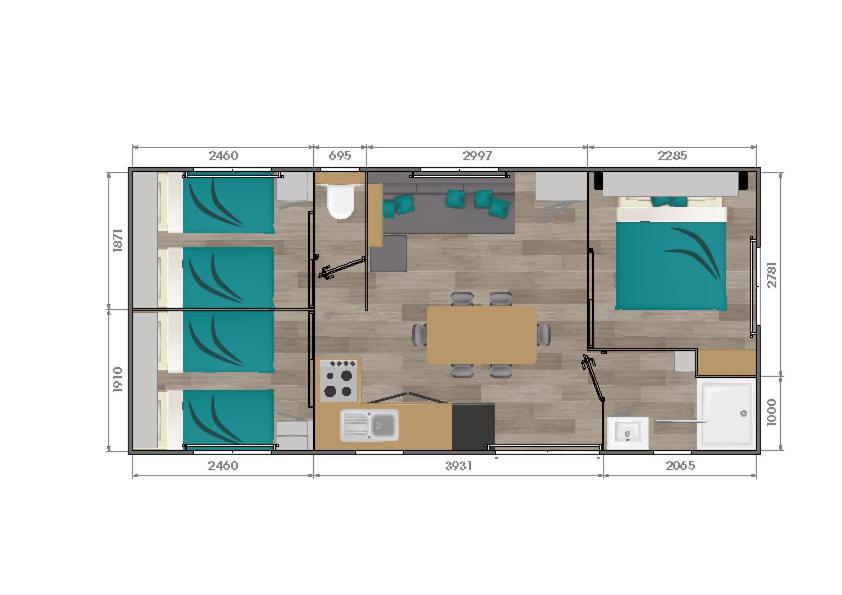 Hotel Complexe Les 4 Saisons Oust Pokój zdjęcie
